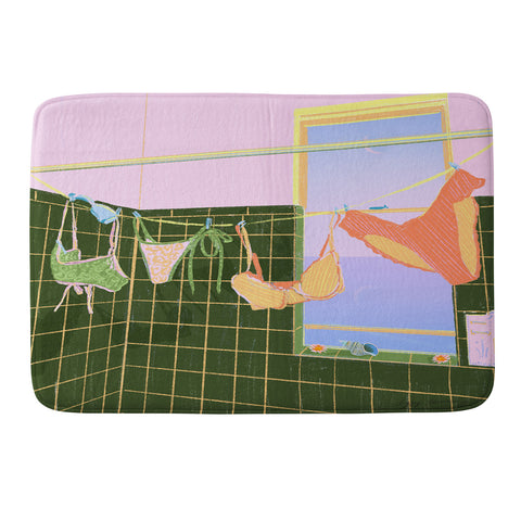 Izzy Lawrence Bikini I Memory Foam Bath Mat