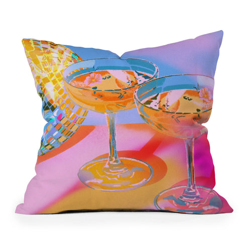 Izzy Lawrence Disco II Throw Pillow