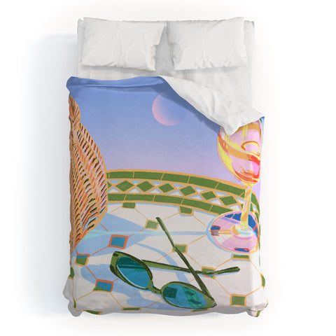 Izzy Lawrence Dream Drink Duvet Cover