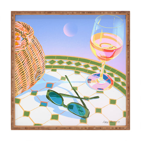 Izzy Lawrence Dream Drink Square Tray