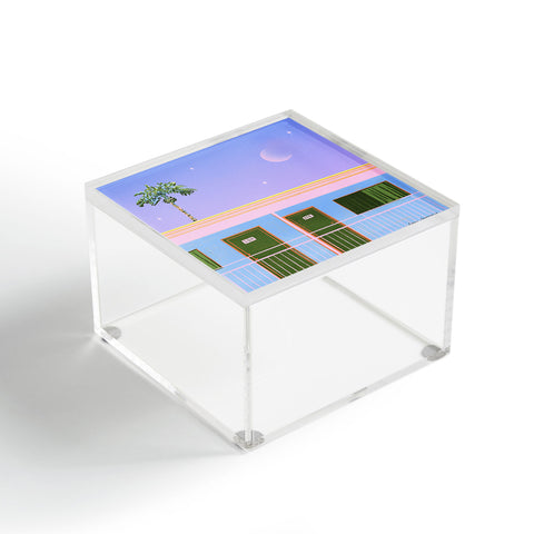 Izzy Lawrence Moonlit Motel Acrylic Box