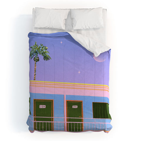 Izzy Lawrence Moonlit Motel Comforter