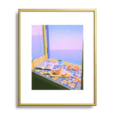 Izzy Lawrence Tropical Dreaming Metal Framed Art Print