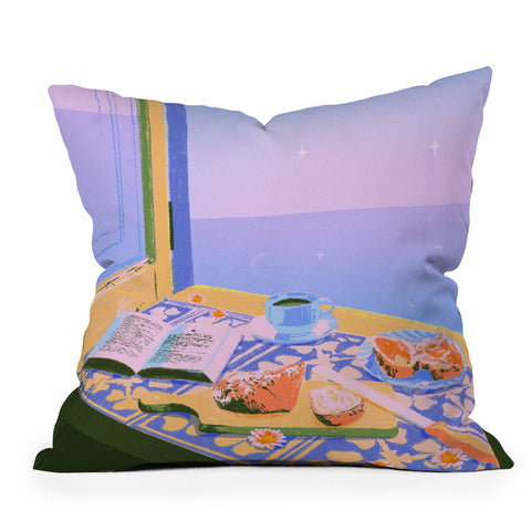 Izzy Lawrence Tropical Dreaming Throw Pillow
