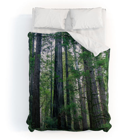 J. Freemond Visuals Among the Giants Duvet Cover