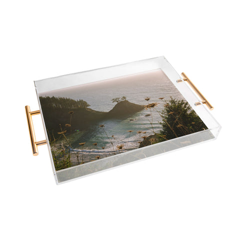 J. Freemond Visuals Golden Coast Acrylic Tray