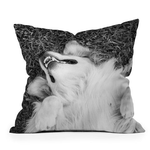 J. Freemond Visuals Goofy Enzo Outdoor Throw Pillow