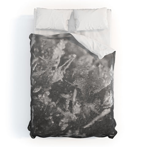 J. Freemond Visuals Surface Hoar Duvet Cover