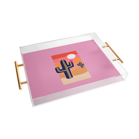 Jaclyn Caris Cactus 2 Acrylic Tray