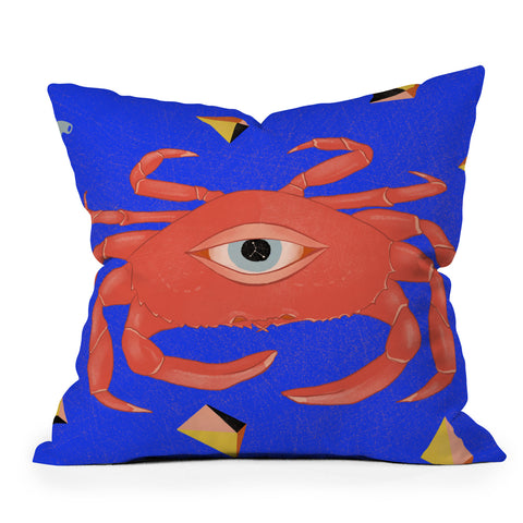 Jaclyn Caris Cancer Outdoor Throw Pillow