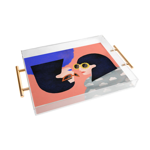 Jaclyn Caris Gemini 3 Acrylic Tray