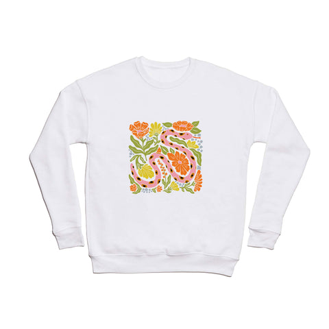 Jaclyn Caris Snake in the Garden Crewneck Sweatshirt