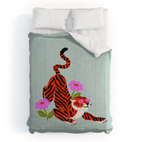 Jaclyn Caris Tiger Comforter