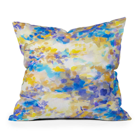Jacqueline Maldonado Canopy Blue Outdoor Throw Pillow