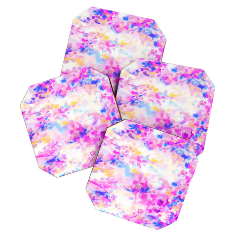 Jacqueline Maldonado Canopy Magenta Coaster Set