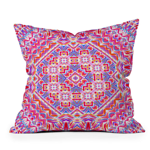 Jacqueline Maldonado Carnivale 1 Outdoor Throw Pillow