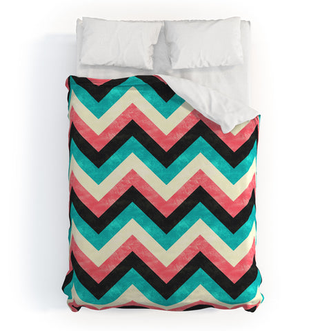 Jacqueline Maldonado Chevron Bold Duvet Cover