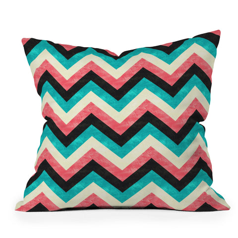 Jacqueline Maldonado Chevron Bold Outdoor Throw Pillow
