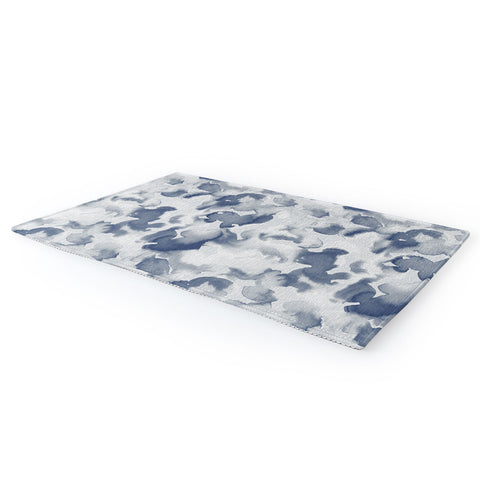 Jacqueline Maldonado Clouds Slate Blue Grey Area Rug