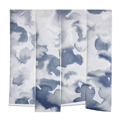 Jacqueline Maldonado Clouds Slate Blue Grey Wall Mural
