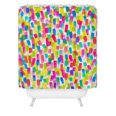 Jacqueline Maldonado Color Joy Shower Curtain