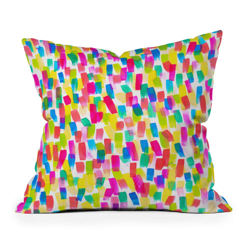 Jacqueline Maldonado Color Joy Outdoor Throw Pillow