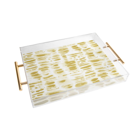 Jacqueline Maldonado Dye Dash Mustard Putty Acrylic Tray