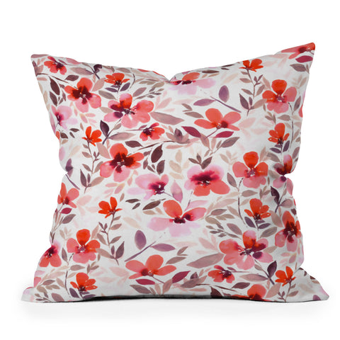 Jacqueline Maldonado Espirit Blush Outdoor Throw Pillow