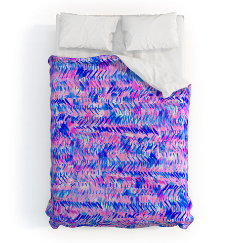 Jacqueline Maldonado Fervor Pink Duvet Cover