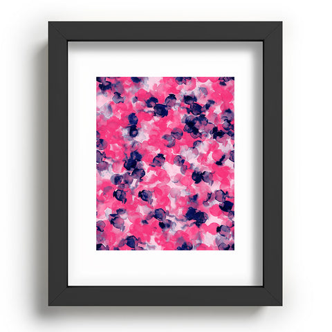 Jacqueline Maldonado Filigree Pink Indigo Recessed Framing Rectangle