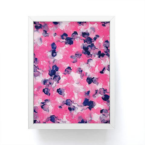 Jacqueline Maldonado Filigree Pink Indigo Framed Mini Art Print