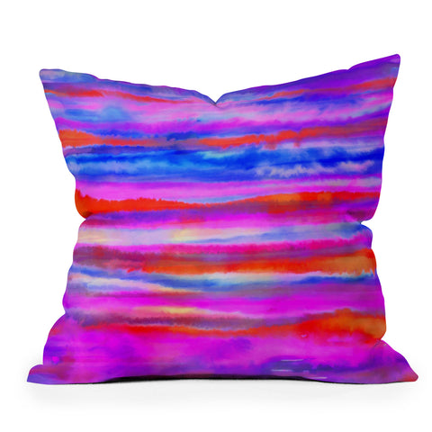Jacqueline Maldonado Fire Inside Outdoor Throw Pillow