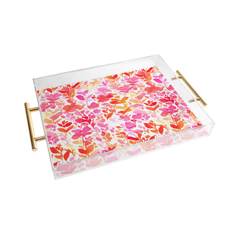 Jacqueline Maldonado Flirt Pink Acrylic Tray