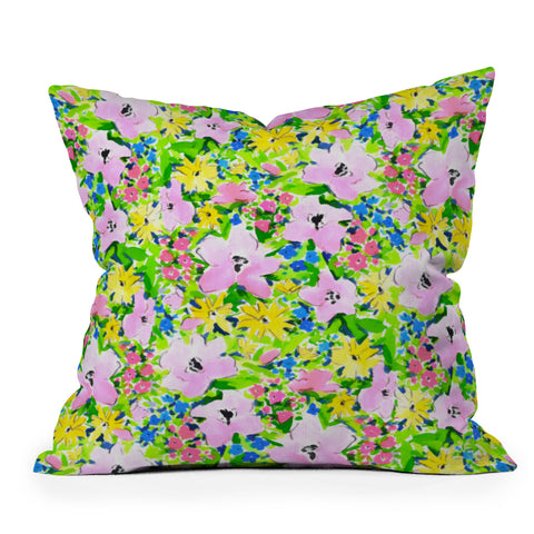 Jacqueline Maldonado Floreale Outdoor Throw Pillow