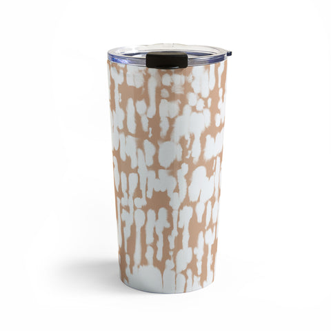 Jacqueline Maldonado Inky Inverse Terra Cotta Travel Mug