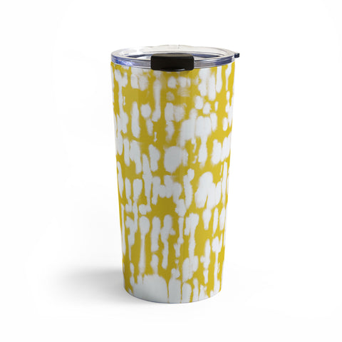 Jacqueline Maldonado Inky Inverse Yellow Travel Mug