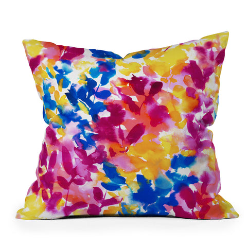 Jacqueline Maldonado Intuition Bold Outdoor Throw Pillow