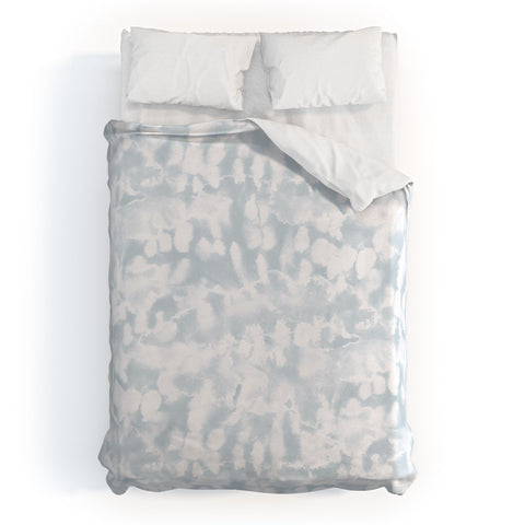 Jacqueline Maldonado Inverse Ice Dye Cloud Duvet Cover