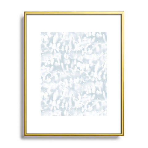 Jacqueline Maldonado Inverse Ice Dye Cloud Metal Framed Art Print