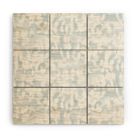 Jacqueline Maldonado Inverse Ice Dye Cloud Wood Wall Mural