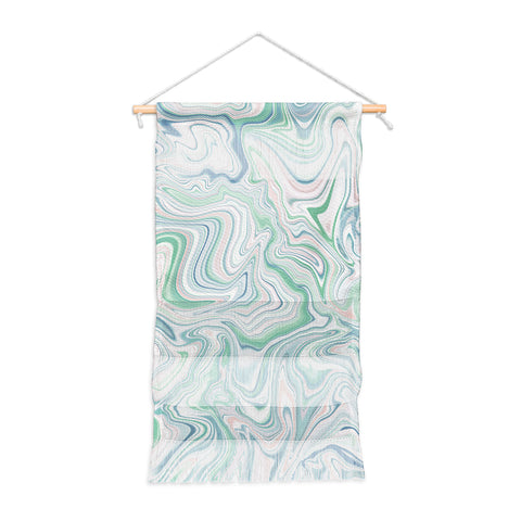 Jacqueline Maldonado Love Spell Marble Green Pink Wall Hanging Portrait