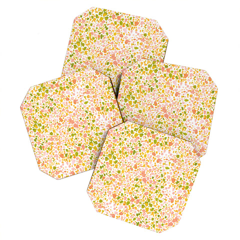 Jacqueline Maldonado Magic Terrazzo Citrus Coaster Set