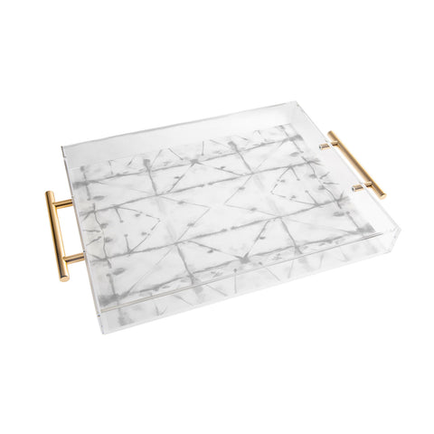 Jacqueline Maldonado Manifest Grey Acrylic Tray