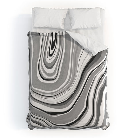 Jacqueline Maldonado Marble Grey Duvet Cover