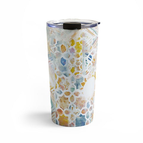 Jacqueline Maldonado Mosaic Mashup Travel Mug