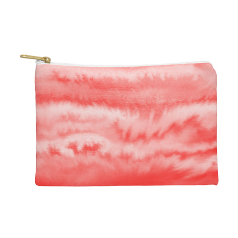 Jacqueline Maldonado Ombre Waves Persimmon Pouch