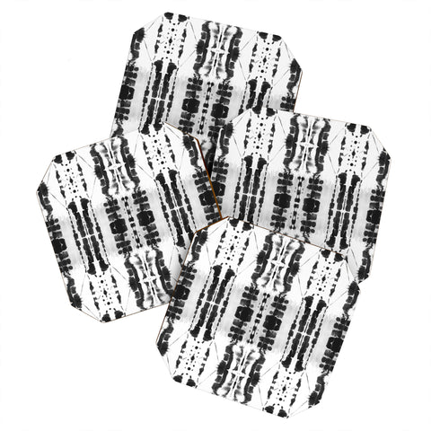 Jacqueline Maldonado Paradigm Black and White Coaster Set