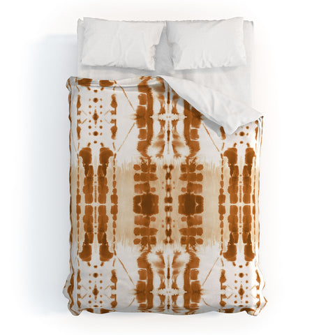 Jacqueline Maldonado Paradigm Rust Duvet Cover