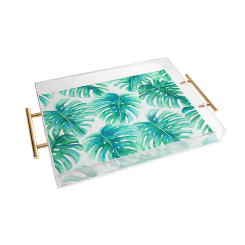 Jacqueline Maldonado Paradise Palms Acrylic Tray