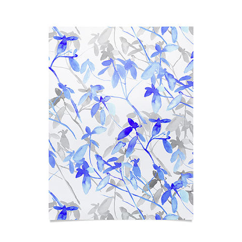 Jacqueline Maldonado Premonition Blue Poster